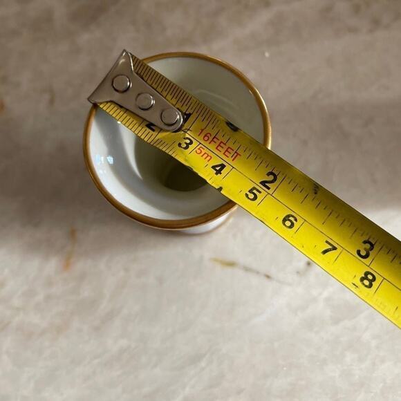 Limoges France mini porcelain vase or toothpick holder vintage - Picture 8 of 12